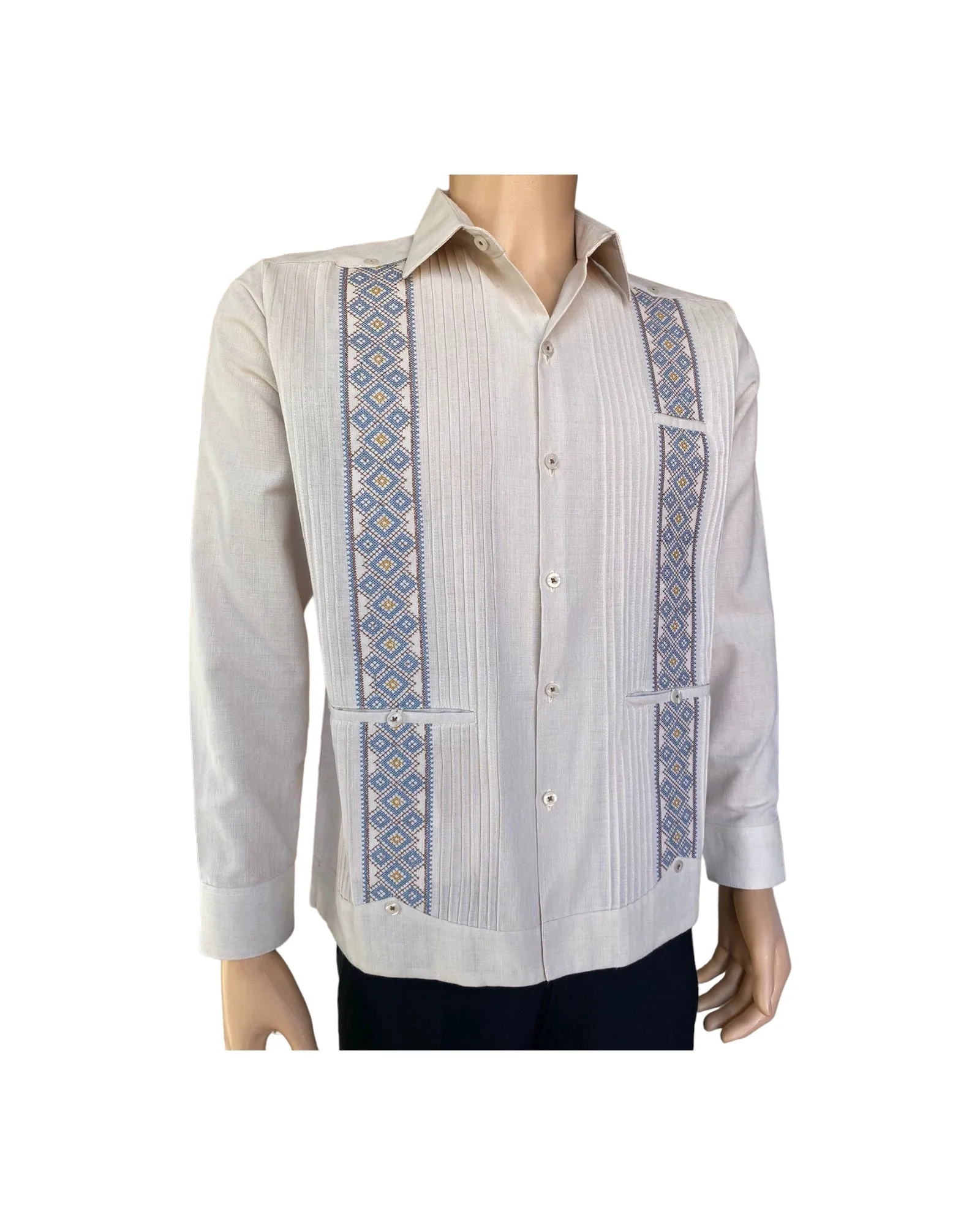 Men's Guayabera Merida Cream