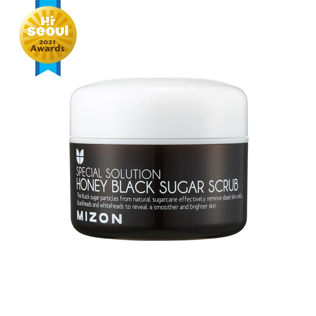 MIZON Honey Black Sugar Scrub سكراب البشرة بالسكر الاسود والعسل