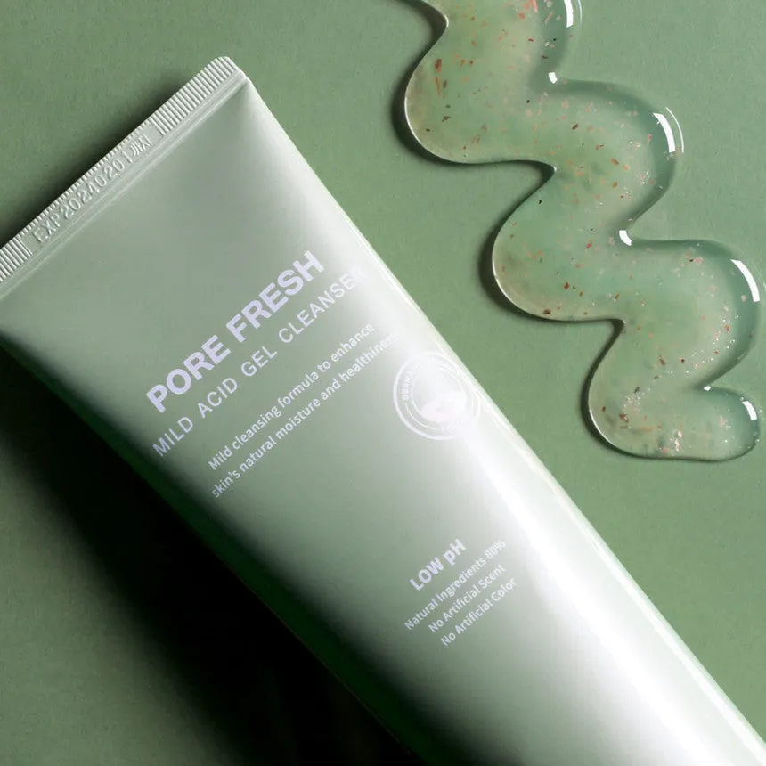 MIZON Pore Fresh Mild Acid Gel Cleanser غسول جل للبشرة من ميزون