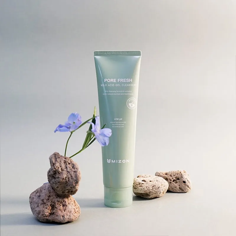 MIZON Pore Fresh Mild Acid Gel Cleanser غسول جل للبشرة من ميزون