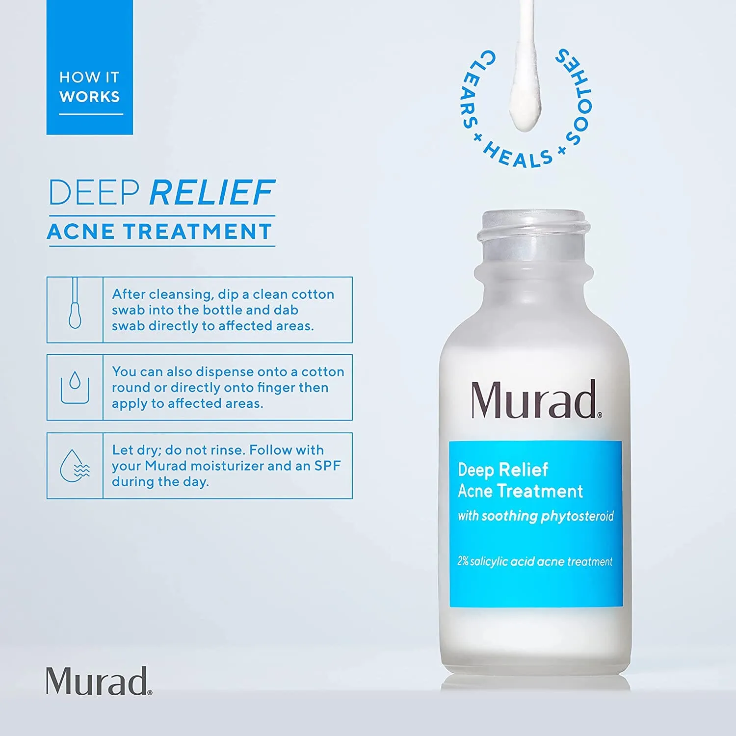 Murad Deep Relief Acne Treatment with 2% Salicylic Acid