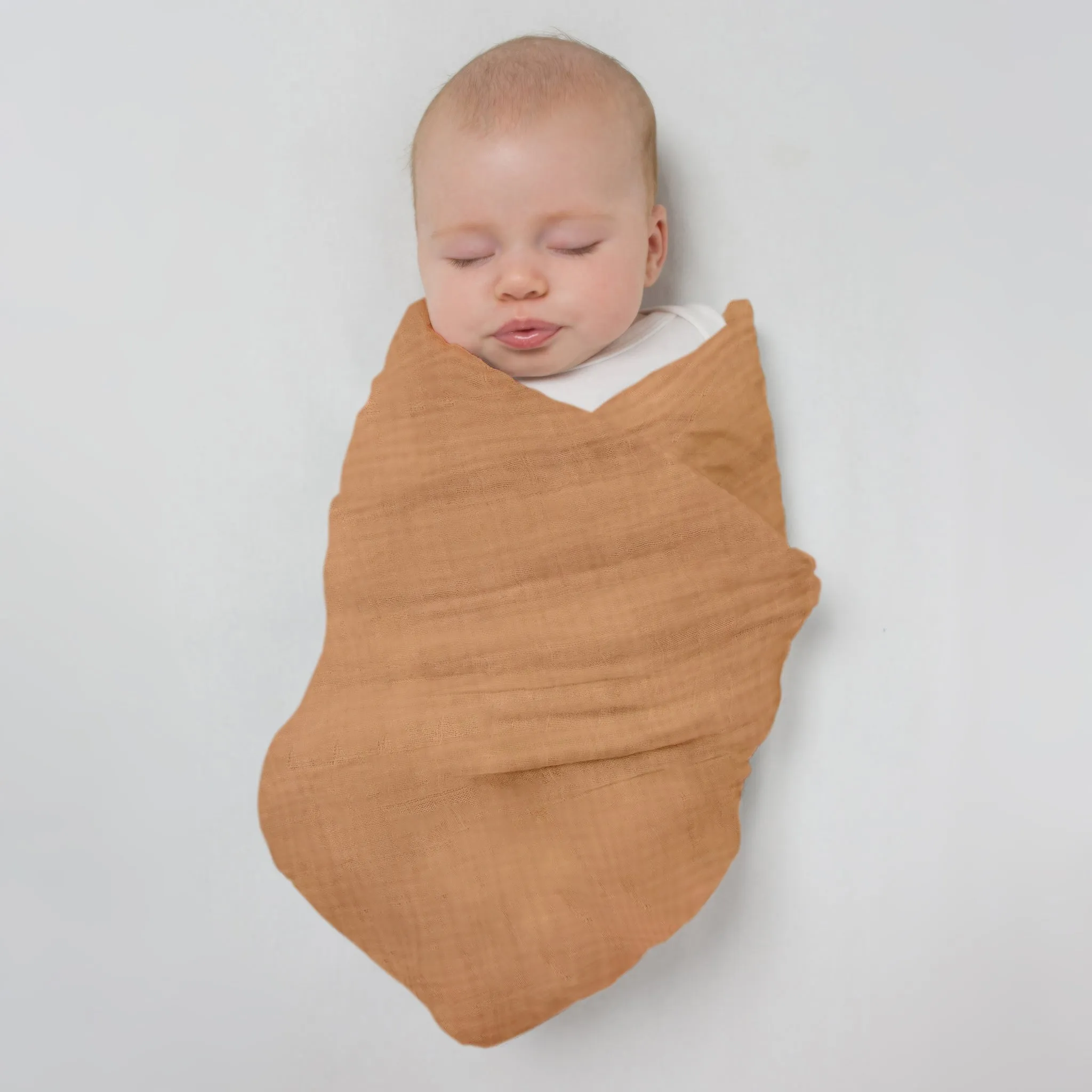 Muslin Swaddle   Pajama Gown   Hat Newborn Gift Set - Butterum Muslin Blanket & Watercolor Sunny Days Hat & Pajama Gown