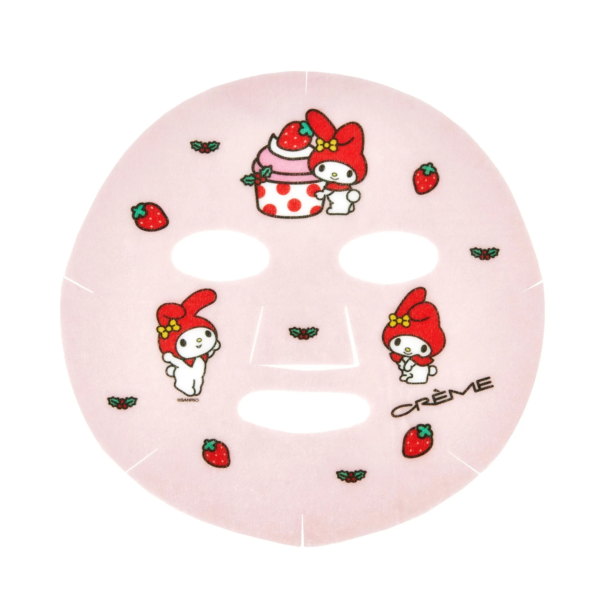 My Melody Strawberry Sweetness Printed Essence Sheet Mask (Set of 3)