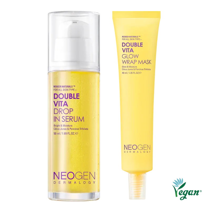 NEOGEN Double Vita Drop In Serum بكج العناية بالبشرة بالفيتامين سي من نيوجين