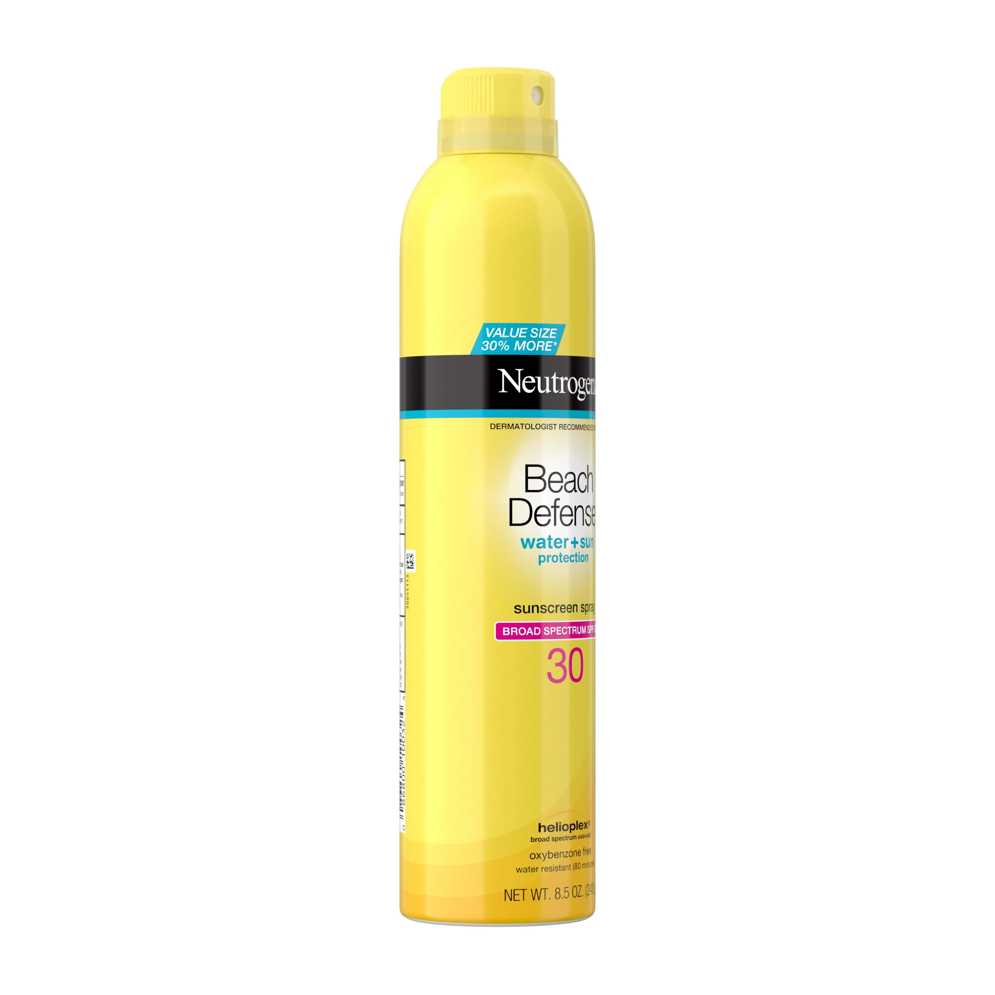 Neutrogena Beach Defense Spray Body Sunscreen, SPF 30, 8.5 oz