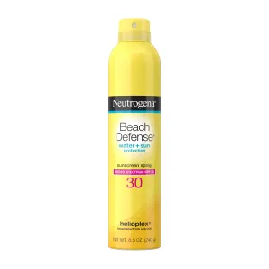 Neutrogena Beach Defense Spray Body Sunscreen, SPF 30, 8.5 oz