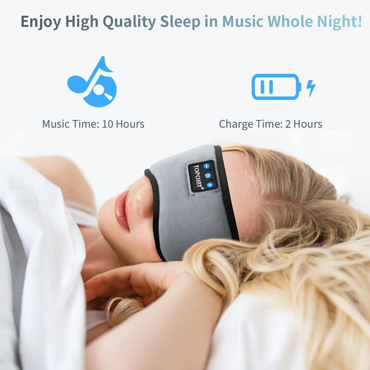 NEW Bluetooth Wireless Travel Headphones,