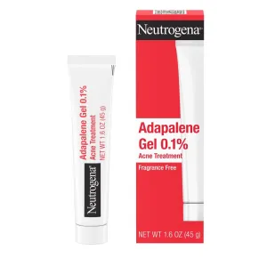 New - Neutrogena Stubborn Acne Adapalene Gel with 0.1% Adapalene Acne Treatment - 1.6oz