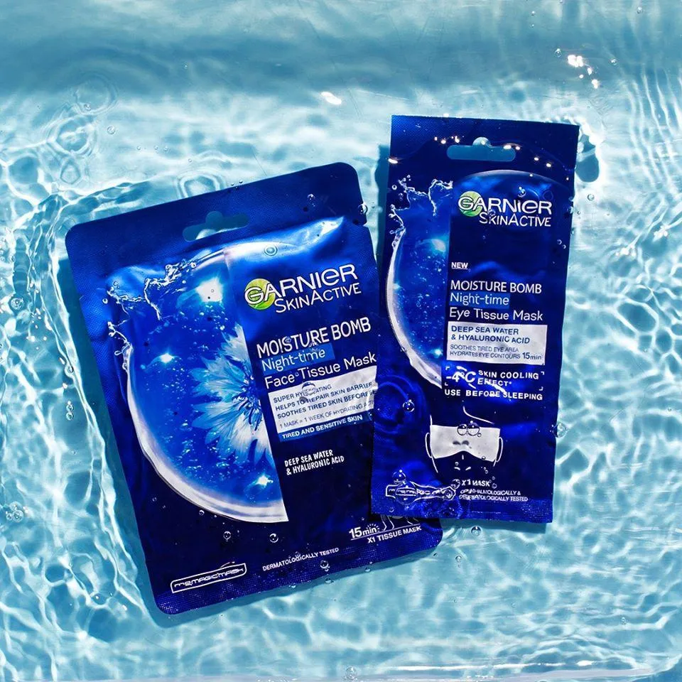 Night Eye Mask Hyaluronic Acid & Deep Sea Water