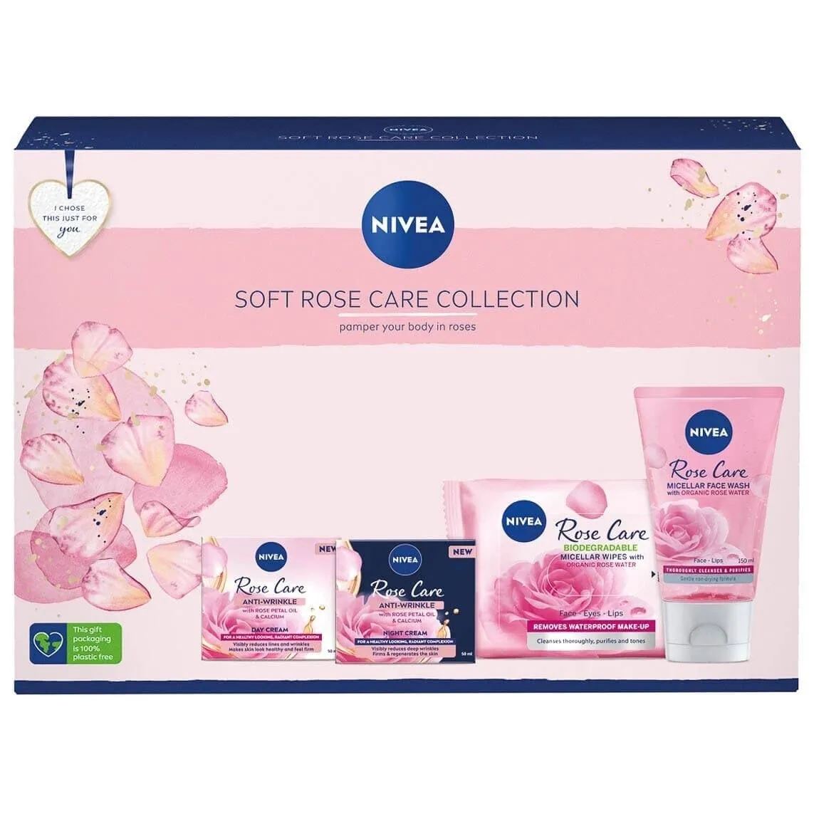 NIVEA Soft Rose care collection pamper your body in rose