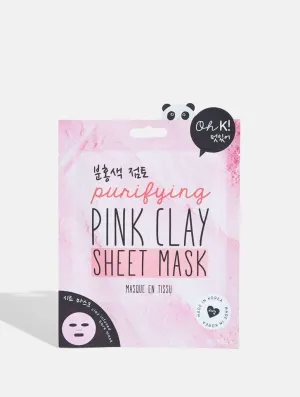Oh K! Pink Clay Sheet Mask