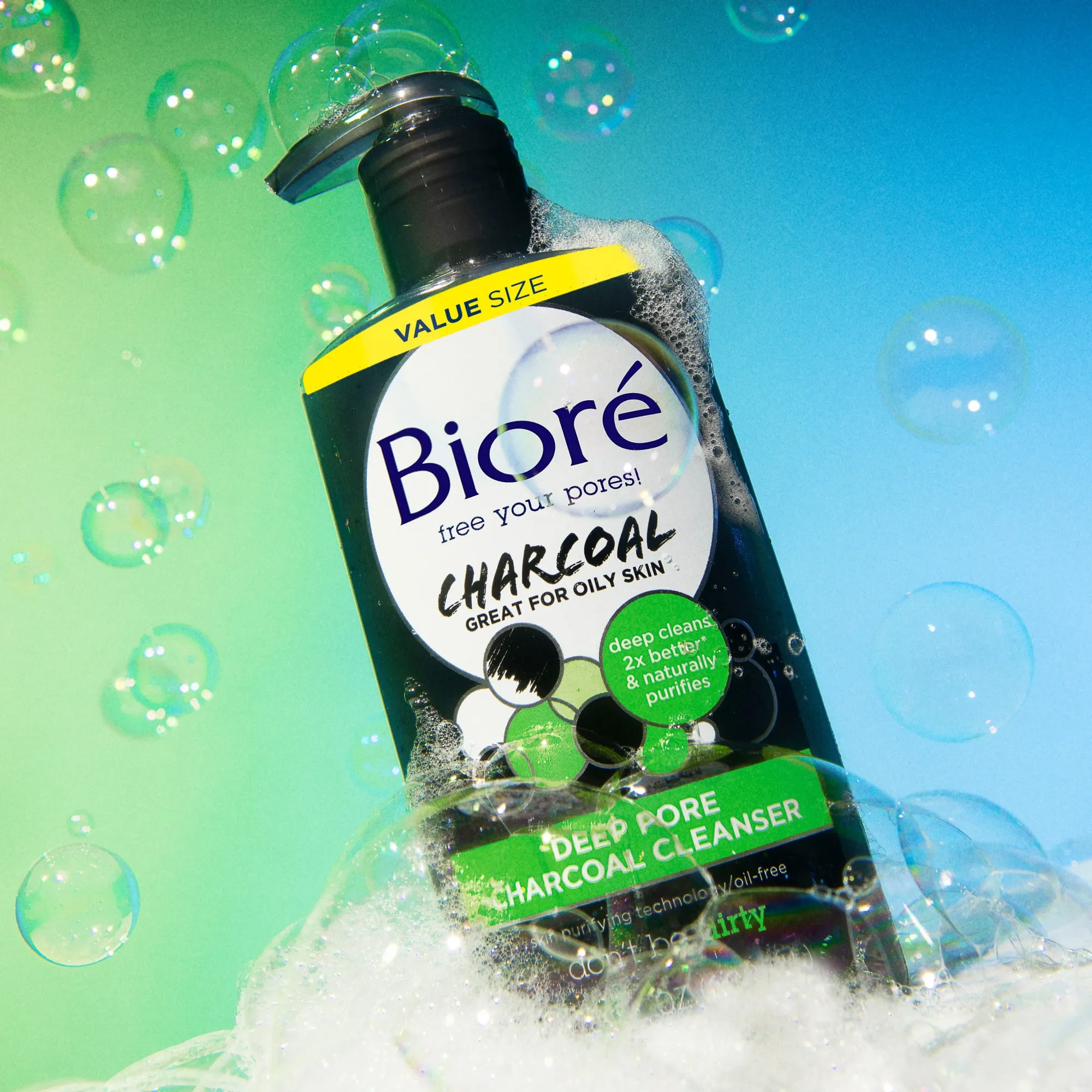 Oil Control Deep Pore Charcoal Cleanser