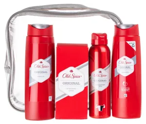 Old Spice Original Aftershave   Shower Gel   Twin Deodorant Set