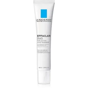 Open Box - La Roche-Posay Effaclar Duo Acne Treatment with Benzoyl Peroxide, Dual Action Acne Spot Treatment - 1.35 fl oz
