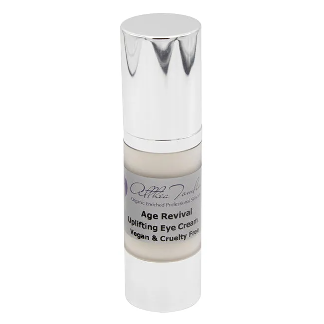 Organic Anti-aging Eye Cream and Eye Serum Set