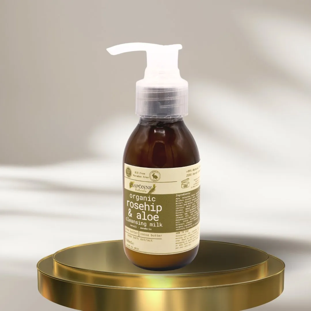 Organic Rosehip & Aloe Cleansing Milk
