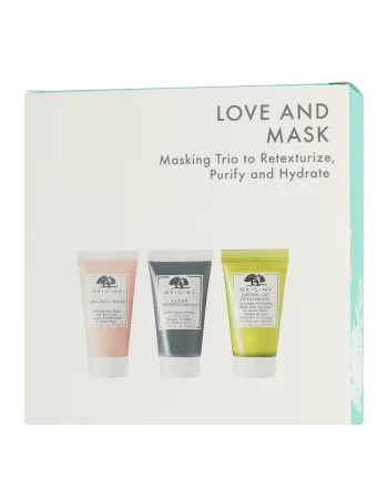 ORIGINS Love & Mask Masking Trio To Retexturize Purify And Hydrate