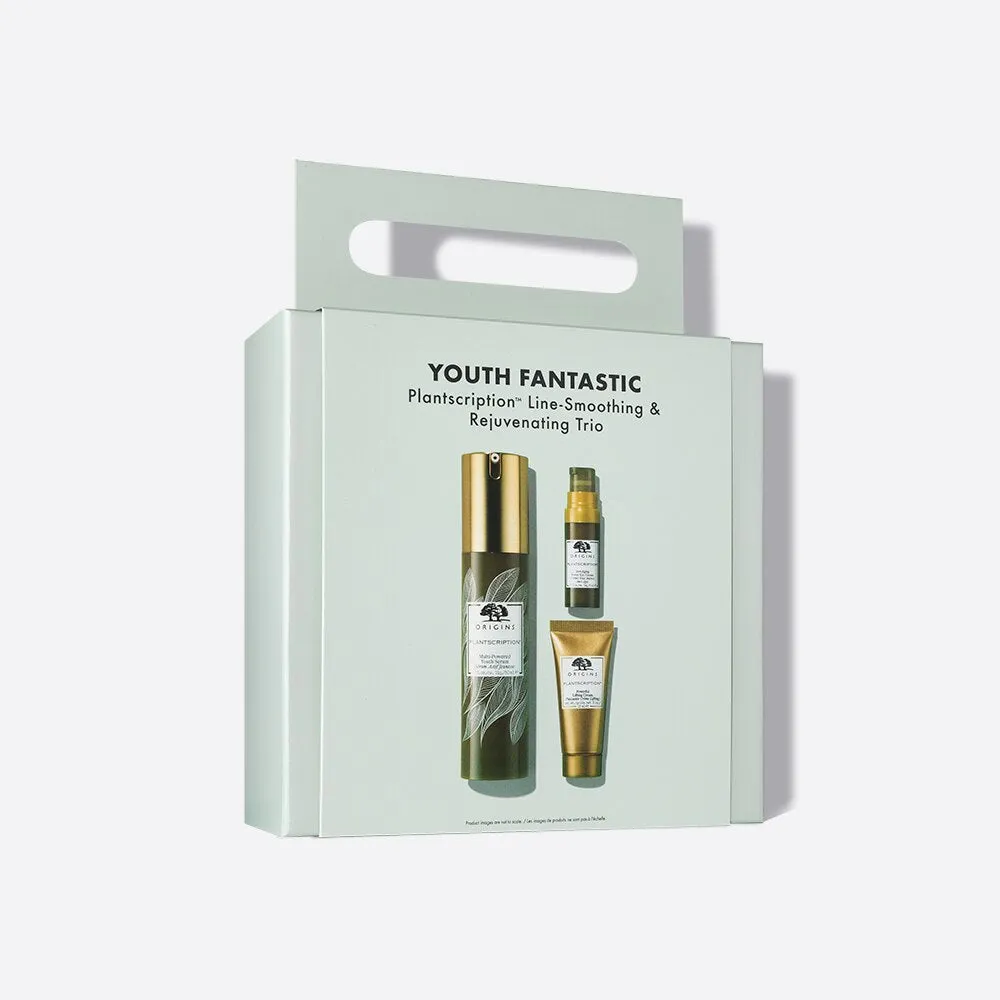 ORIGINS Youth Fantastic Plantscription Line Smoothing & Rejuvenationg Trio