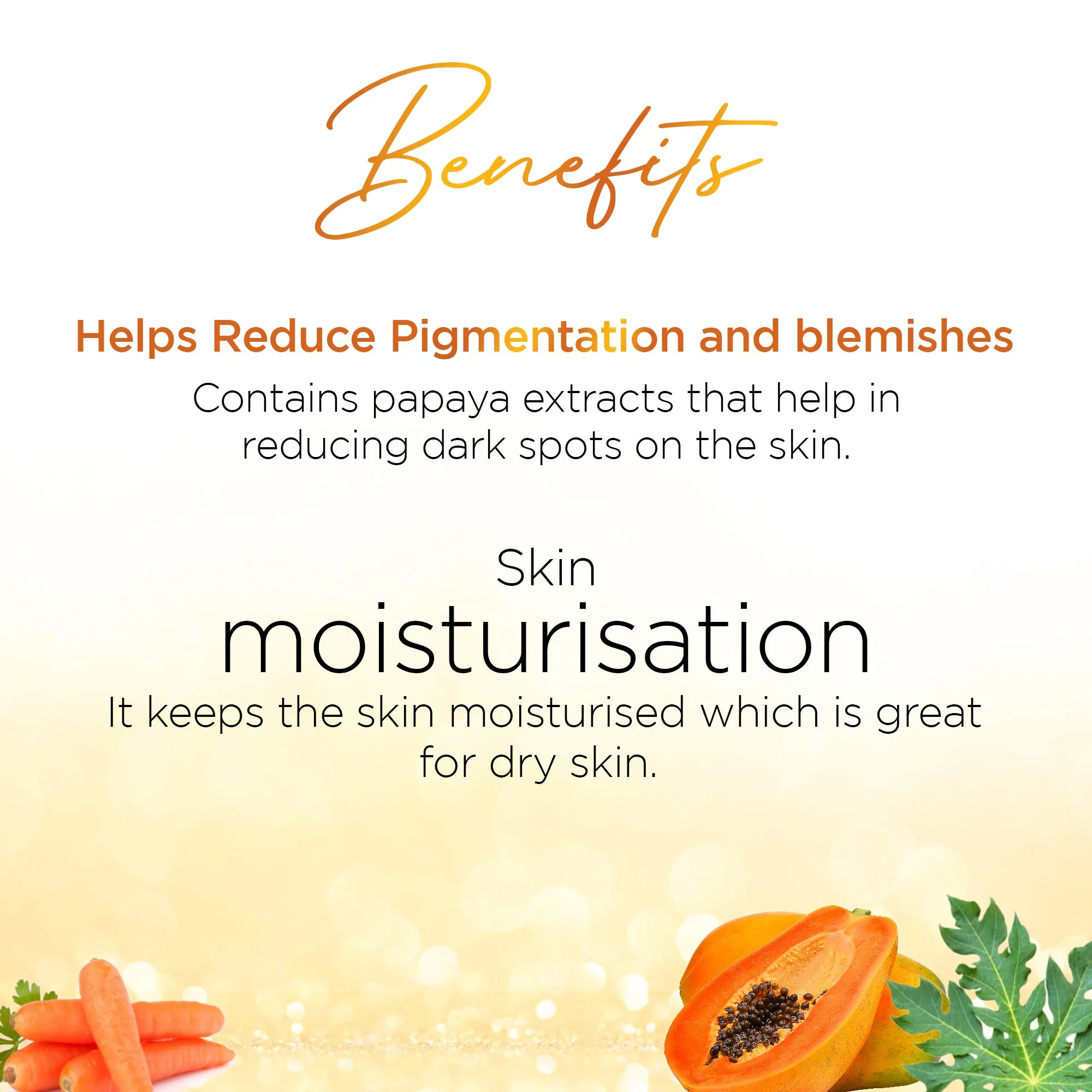 Papaya Mini Facial Kit | Helps reduce Pigmentation & Blemishes