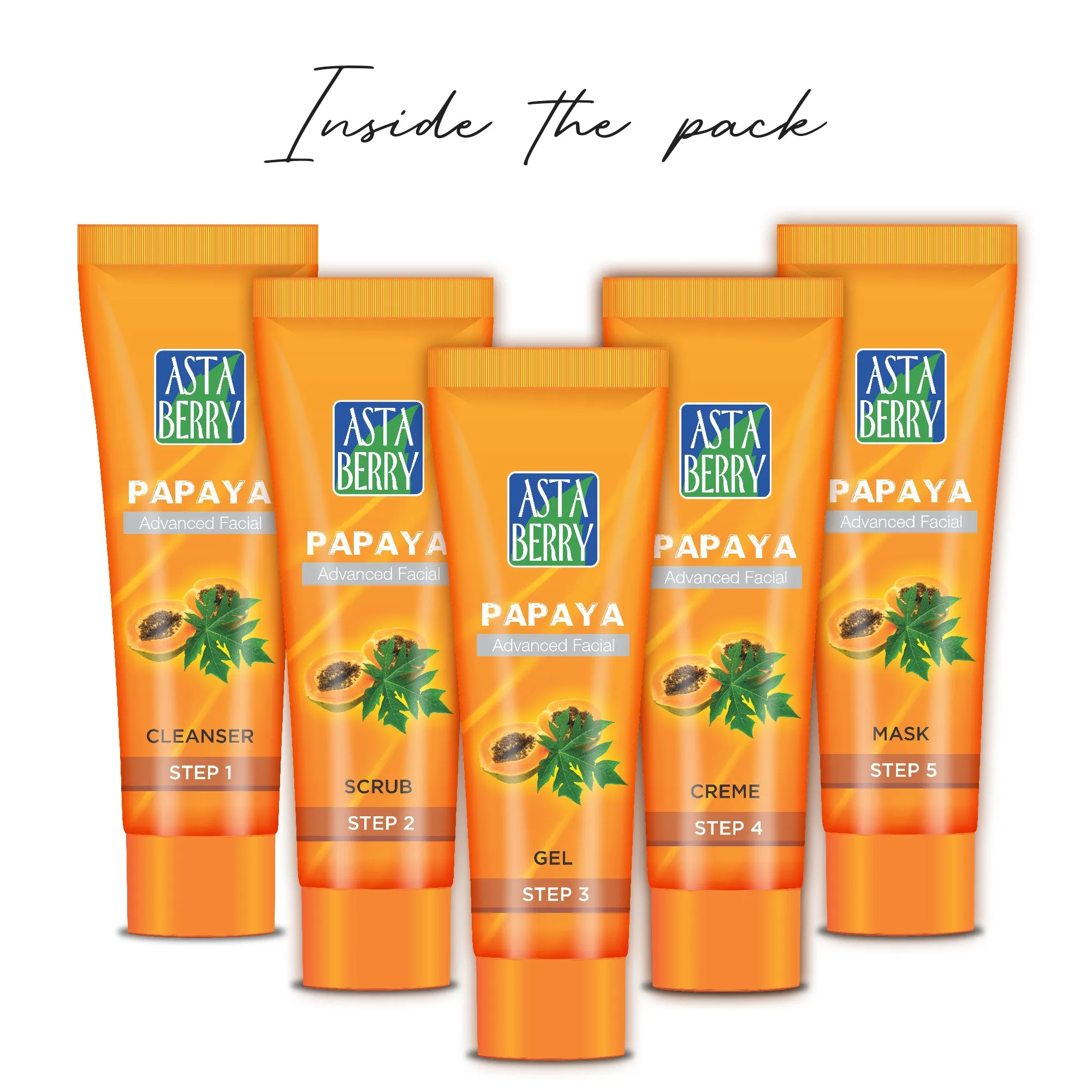 Papaya Mini Facial Kit | Helps reduce Pigmentation & Blemishes