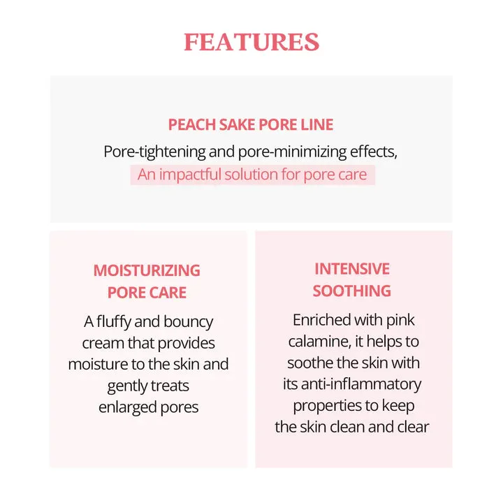 Peach Sake Pore Cream