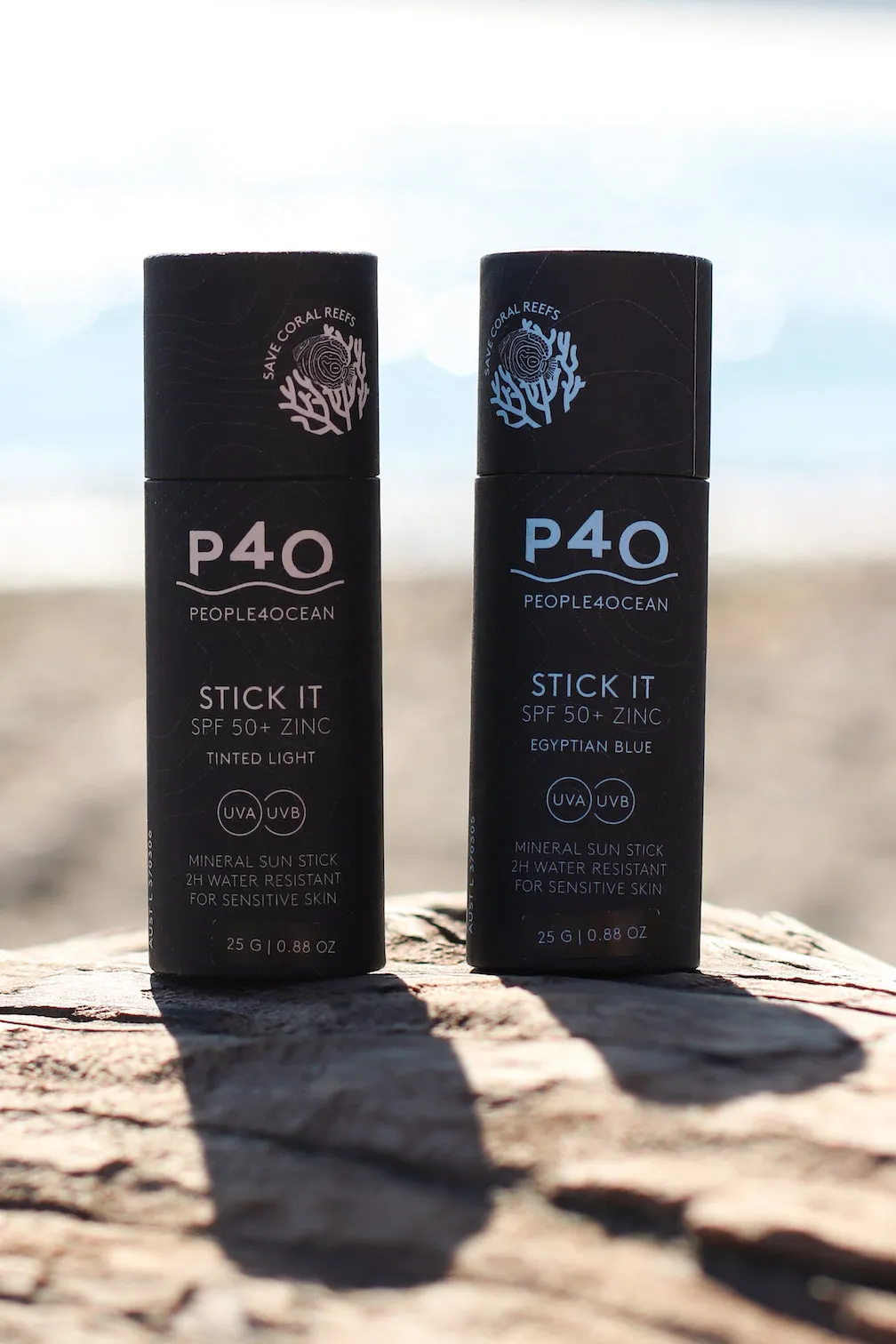 People4Ocean SPF 50  Zinc Stick - Egyptian Blue 25g