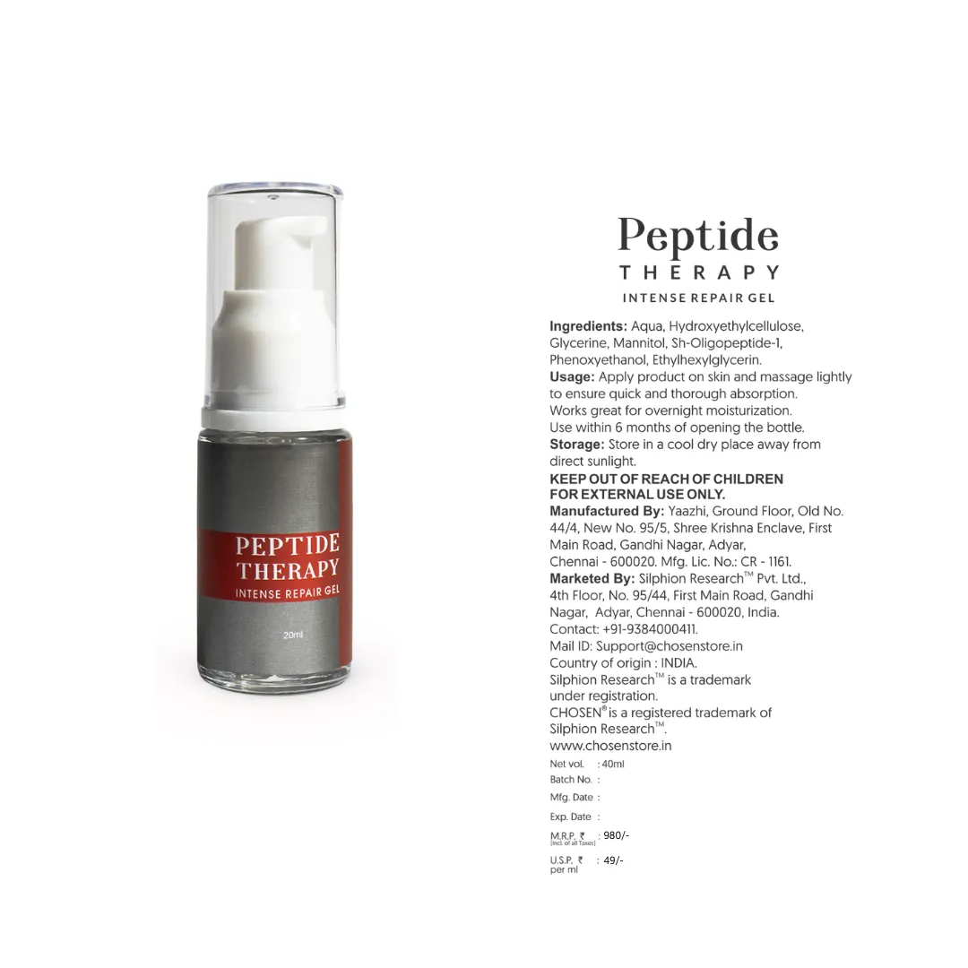 Peptide Therapy Intense Repair Gel