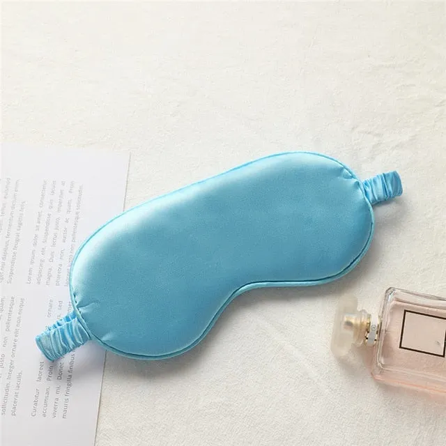 Personalized Satin Eye Mask For Sleeping-Bridal Gift-Anniversar- Bachelorette Favor