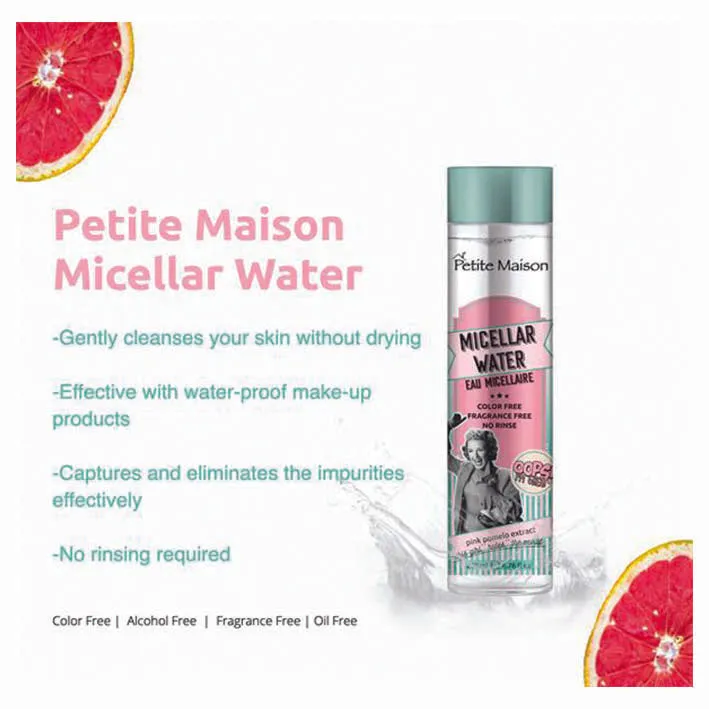 Petite Maison Micellar Cleansing Water  Micellar Water Makeup Remover 200ML
