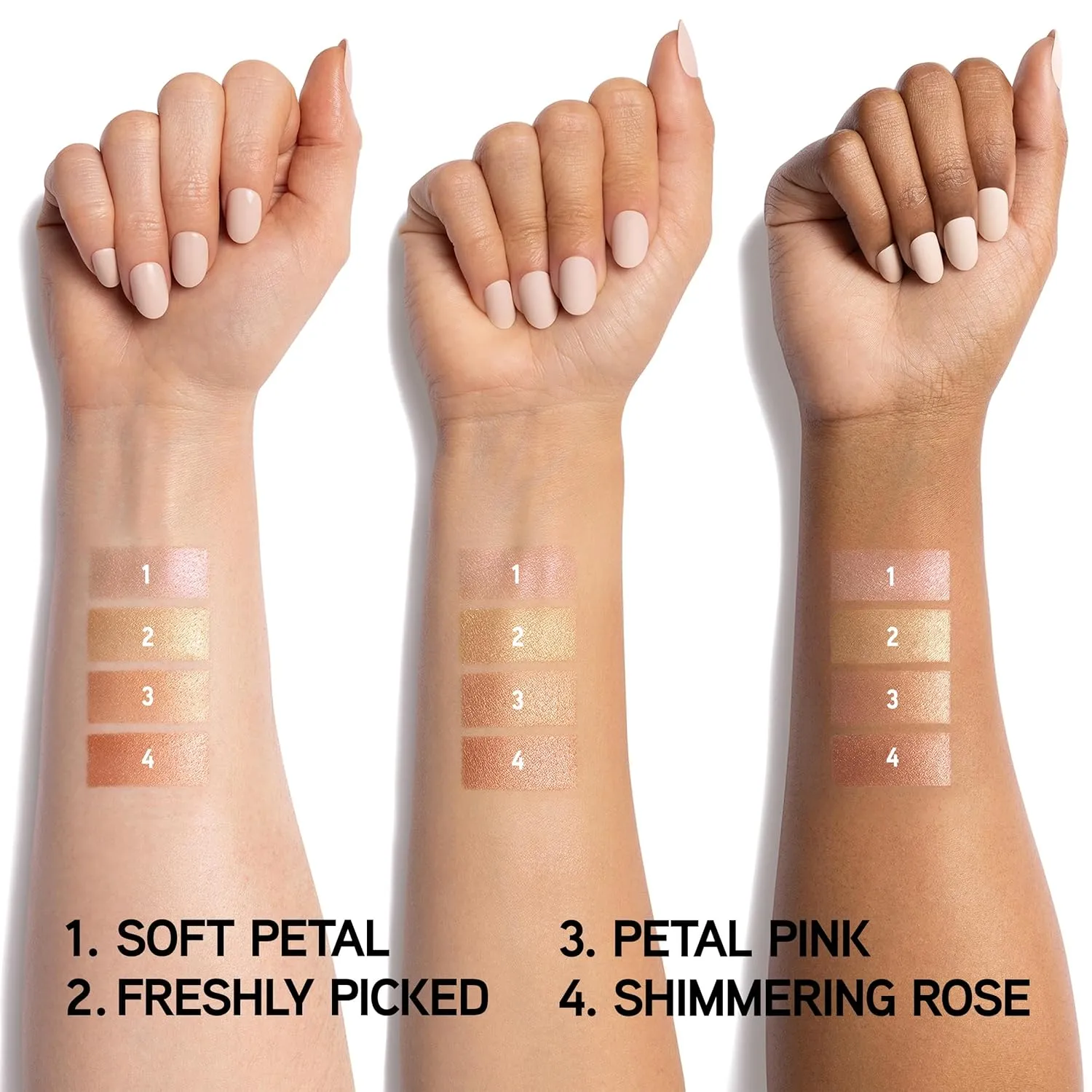 Physicians Formula Ros All Day Highlighter Blush Face Powder Shimmer Petal Glow, Pink Freshly Picked, Dermatologist Tested, Clinicially Tested
