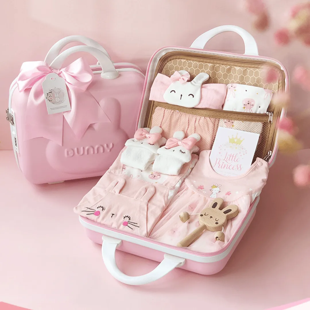 Pink Bunny Baby Gift Set
