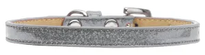 Plain Ice Cream Collars Silver Size 16