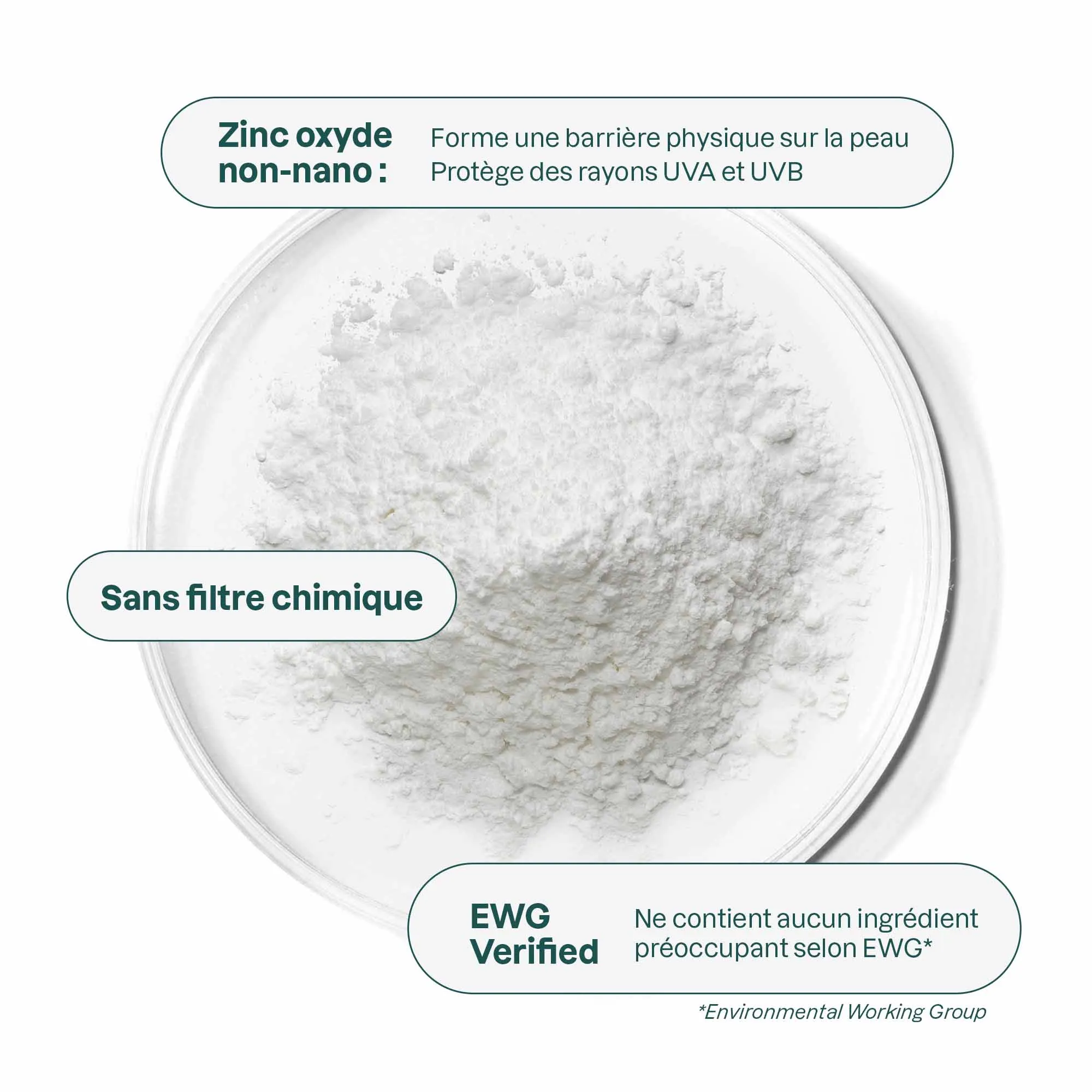 Plastic-free mineral sunscreen stick SPF 30 : Sunly