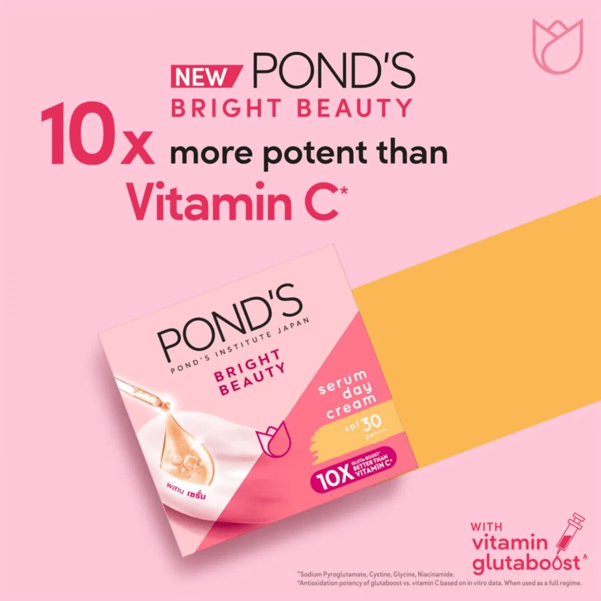 Pond's Bright Beauty Serum Day Cream SPF30 PA    - 50g