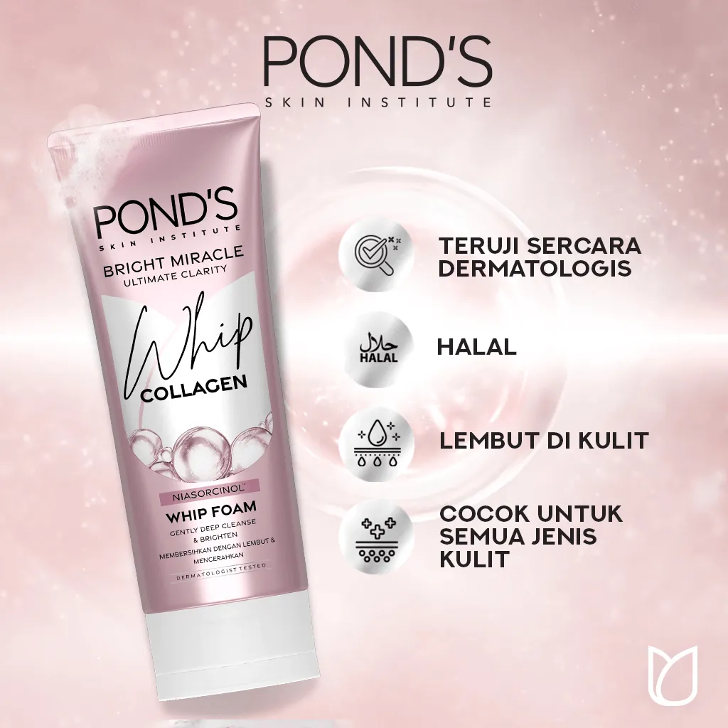 Ponds Ultimate Clarity Whip Collagen Whip Foam - 100g