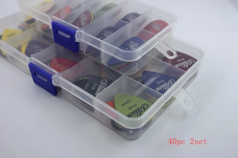 Premium Guitar Picks & Storage Case Sets