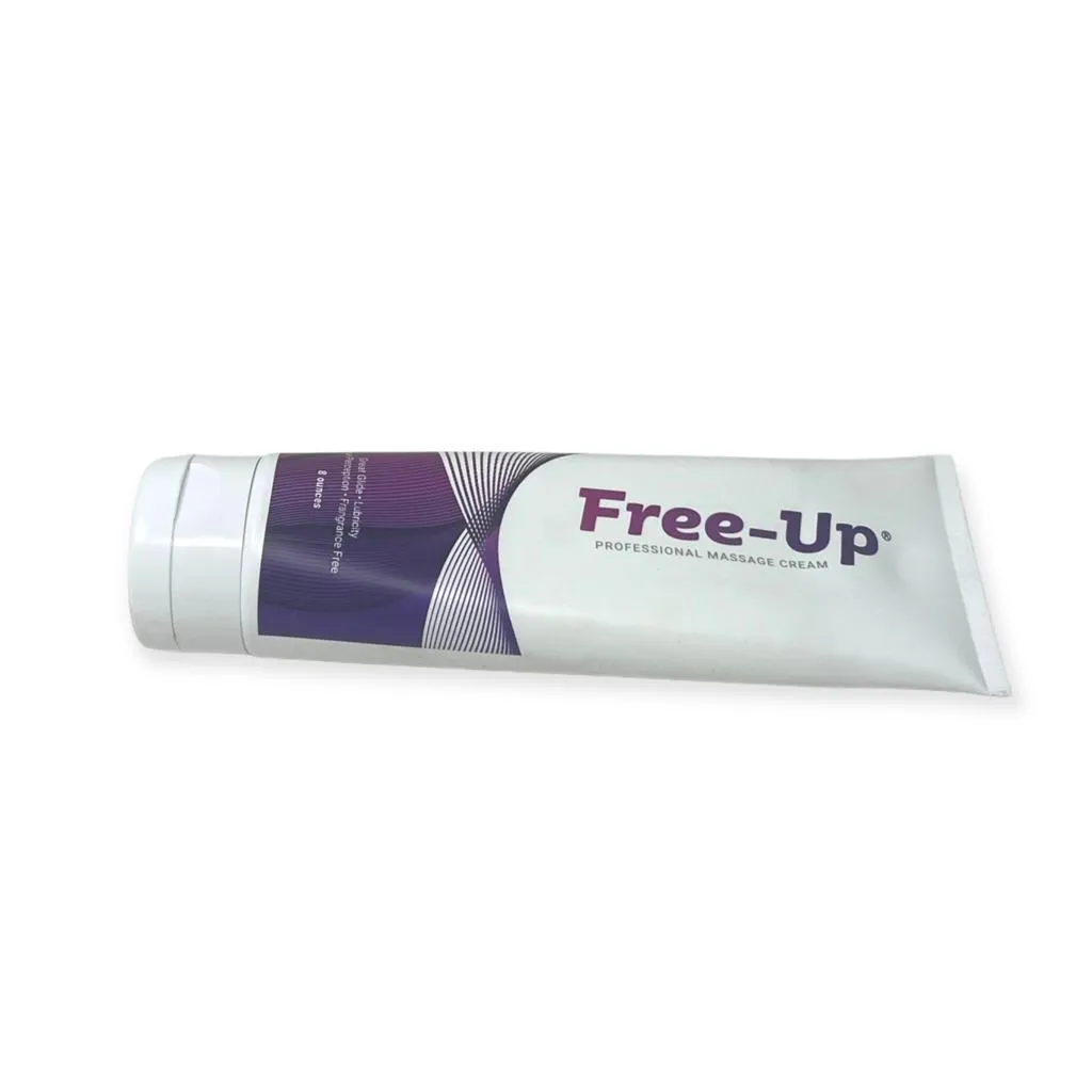 PrePak Free Up Massage Cream Tube 8 Oz