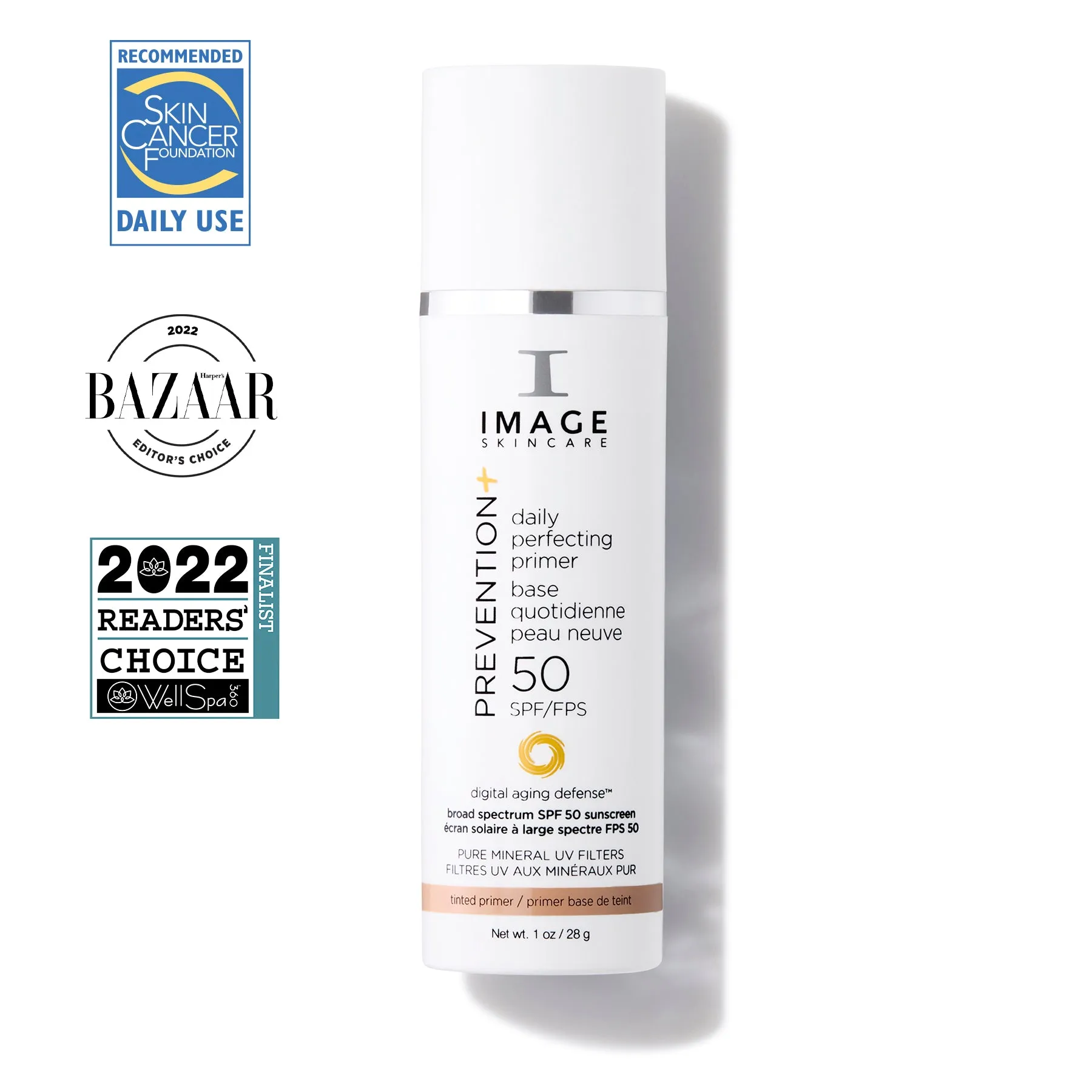 PREVENTION  daily perfecting primer SPF 50