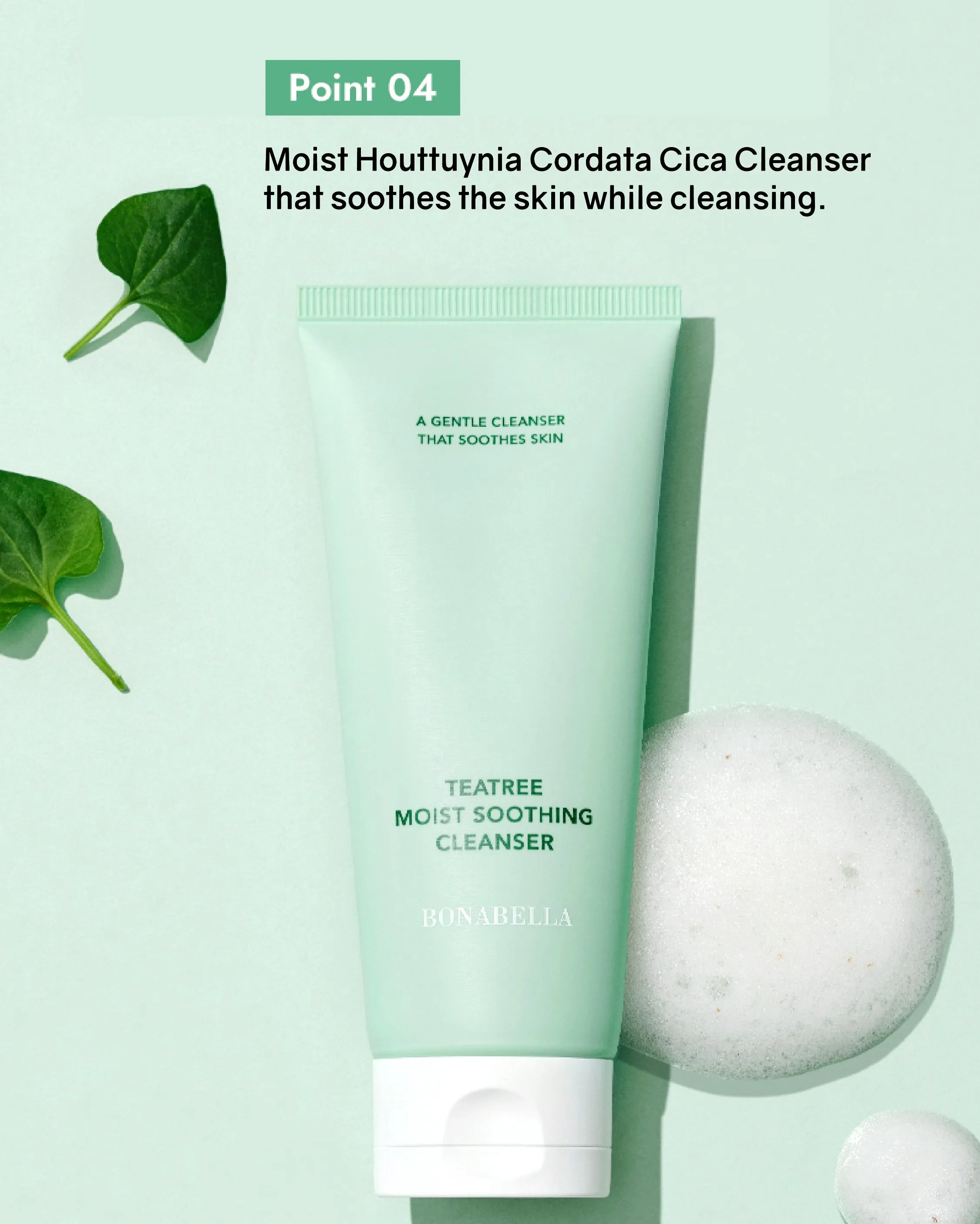 [PROMO] Bonabella Teatree Moist Soothing Cleanser