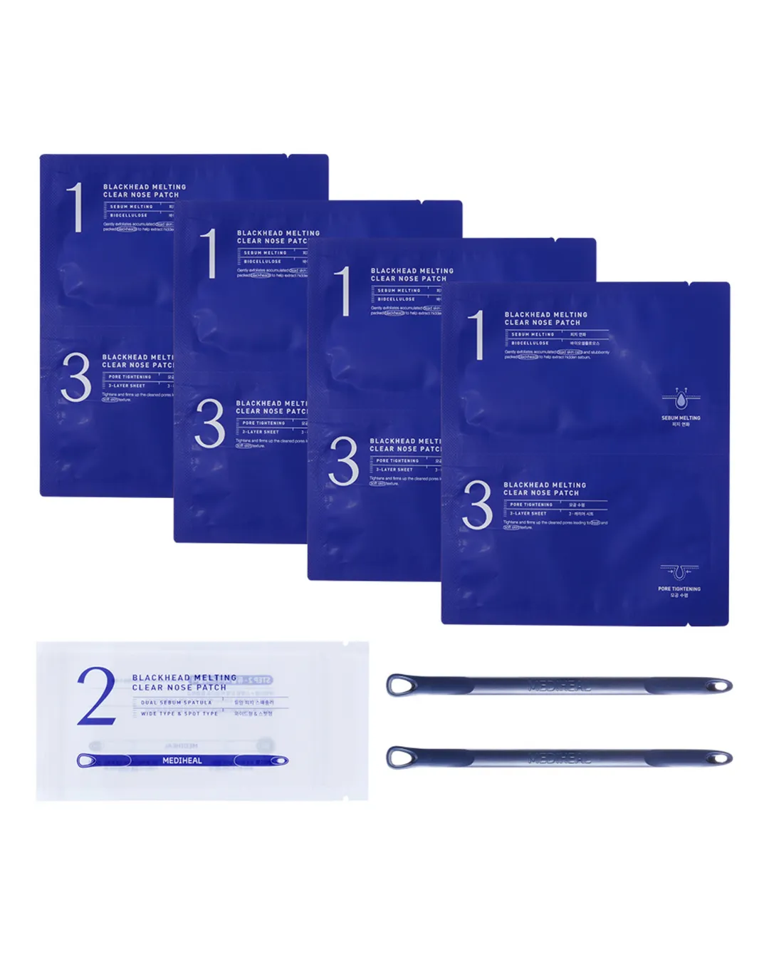 [PROMO] MEDIHEAL Black Head Melting Clear Nose Patch - NEW!