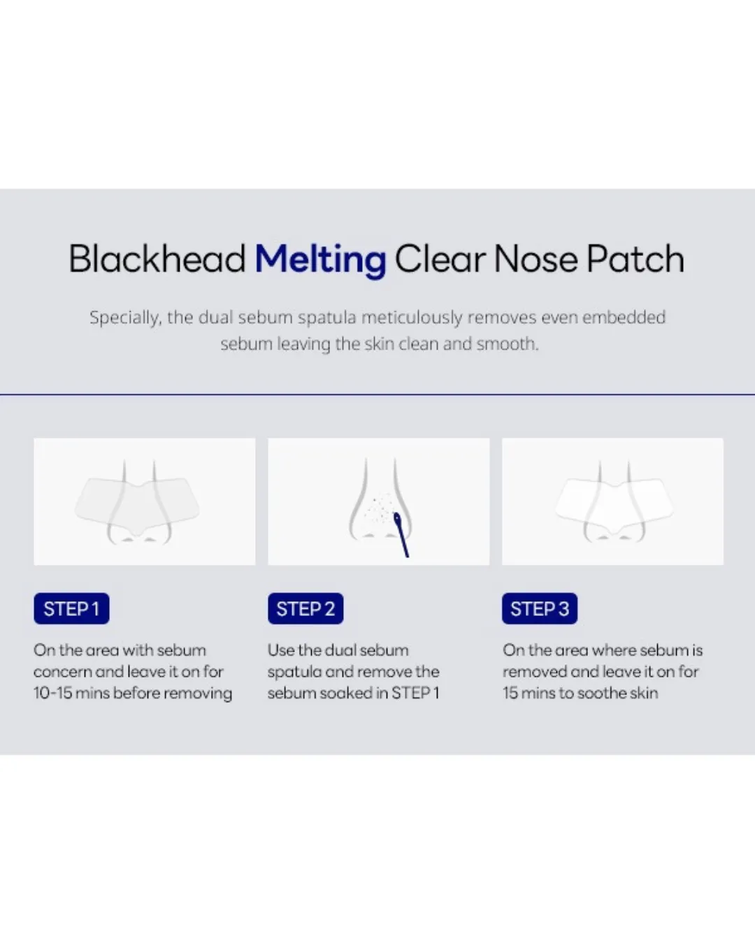 [PROMO] MEDIHEAL Black Head Melting Clear Nose Patch - NEW!