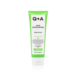 Q A AHA Exfoliator Body Scrub 250ml