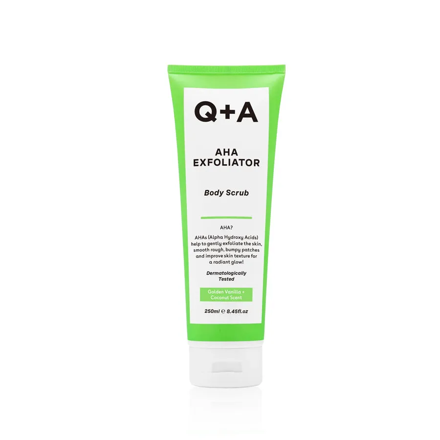 Q A AHA Exfoliator Body Scrub 250ml