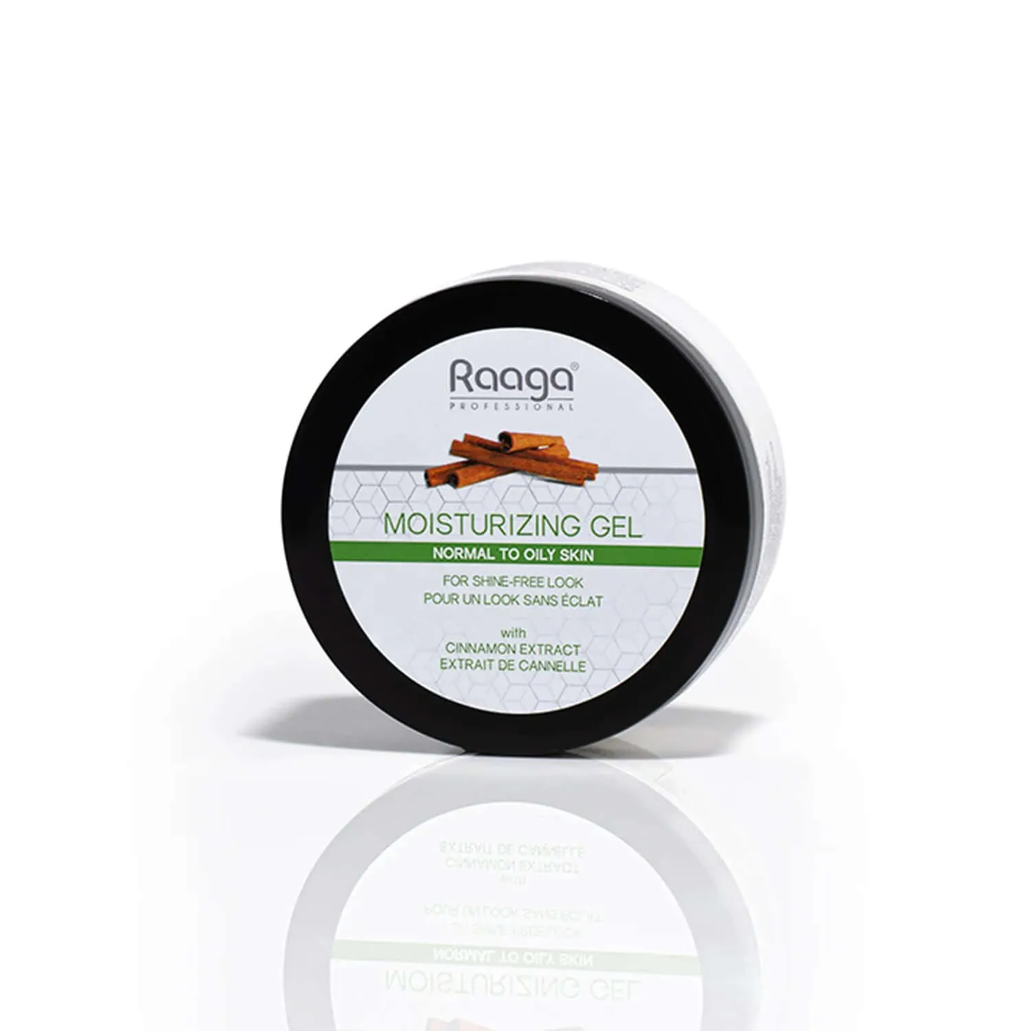 Raaga Professional Moisturizing Face Gel with Cinnamon Extract | Normal to Oily Skin | Gives Shine-Free Look & Non-Greasy Feel, Soft and Supple Skin (50 gm)