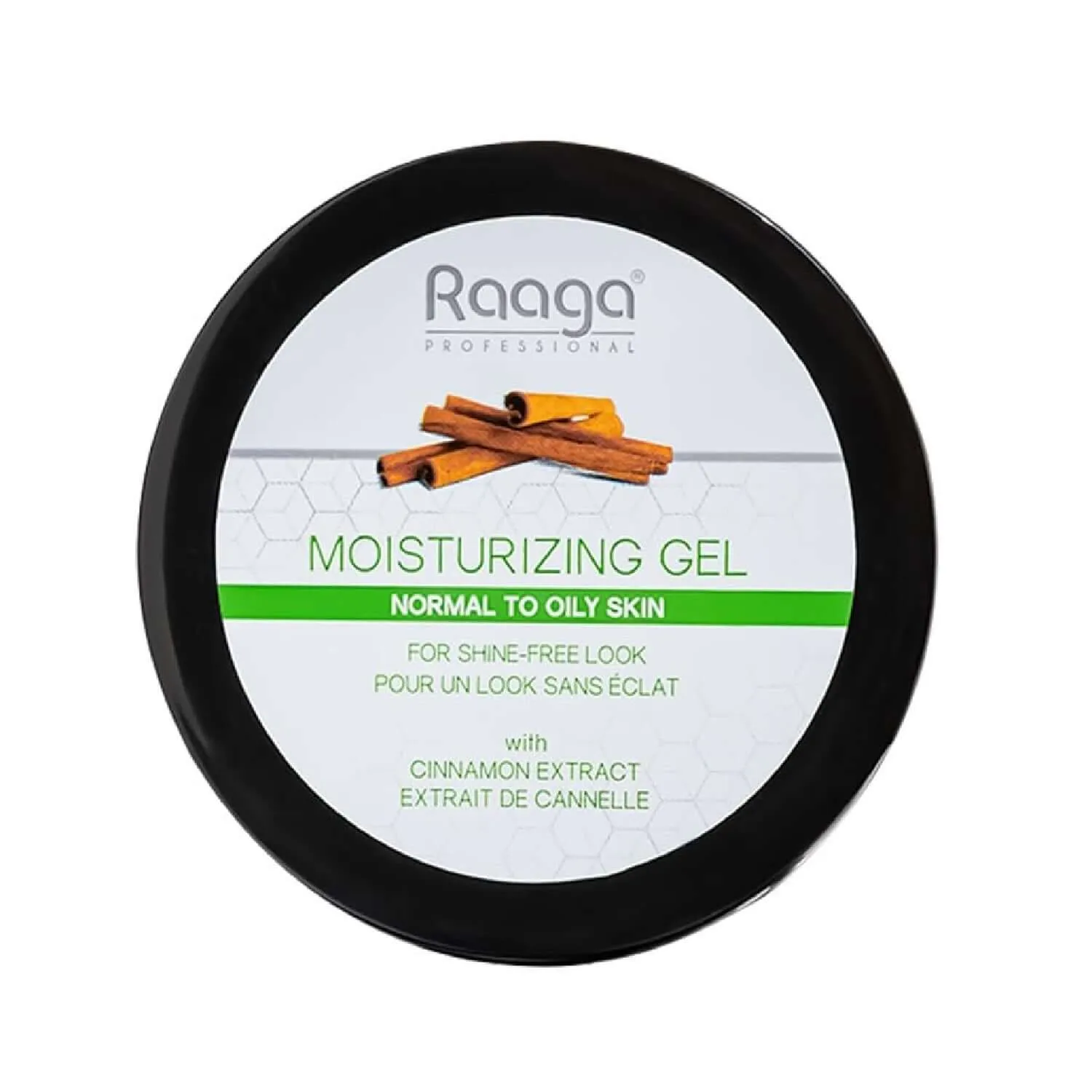 Raaga Professional Moisturizing Face Gel with Cinnamon Extract | Normal to Oily Skin | Gives Shine-Free Look & Non-Greasy Feel, Soft and Supple Skin (50 gm)