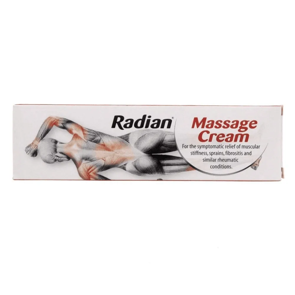 Radian Massage Cream for Instant Relief - 40g