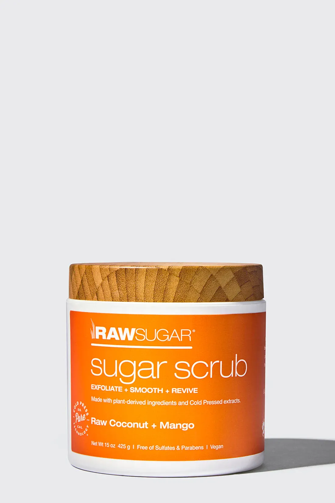 RAW SUGAR Glow Exfoliate Bright Hydrate & Smooth