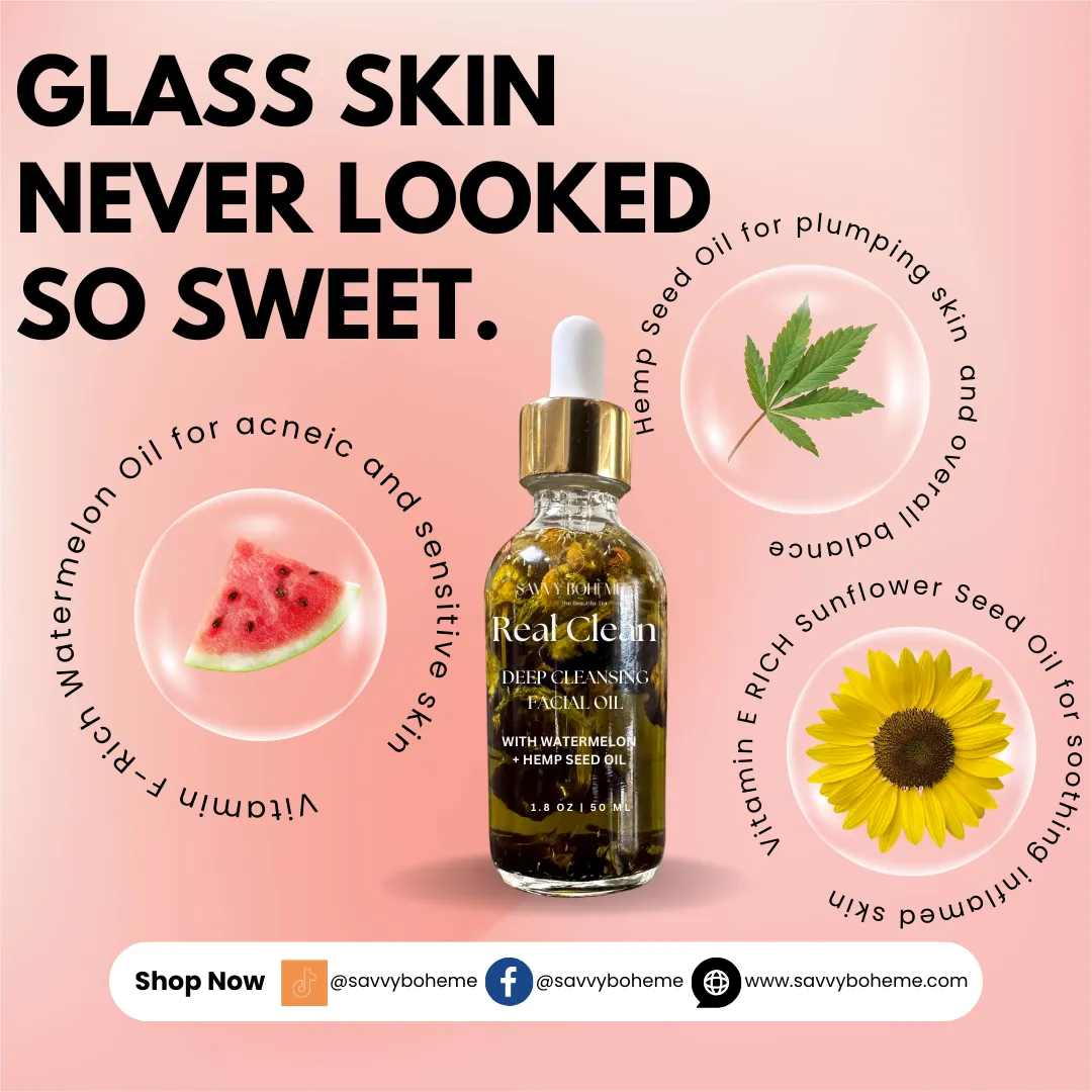 Real Clean Deep Cleansing Facial Oil