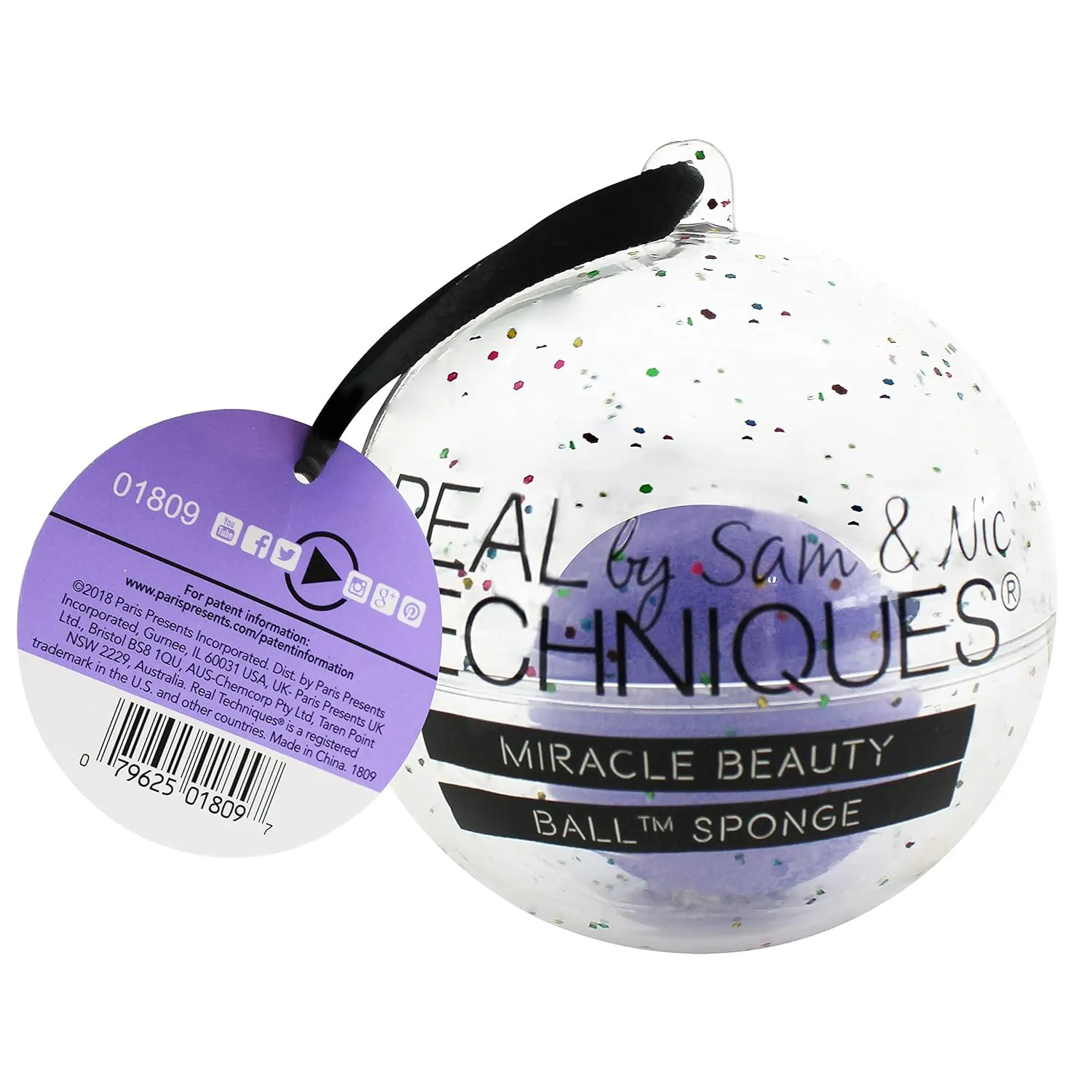 Real Techniques Let It Snow Ball Cosmetics Sponge for Blending