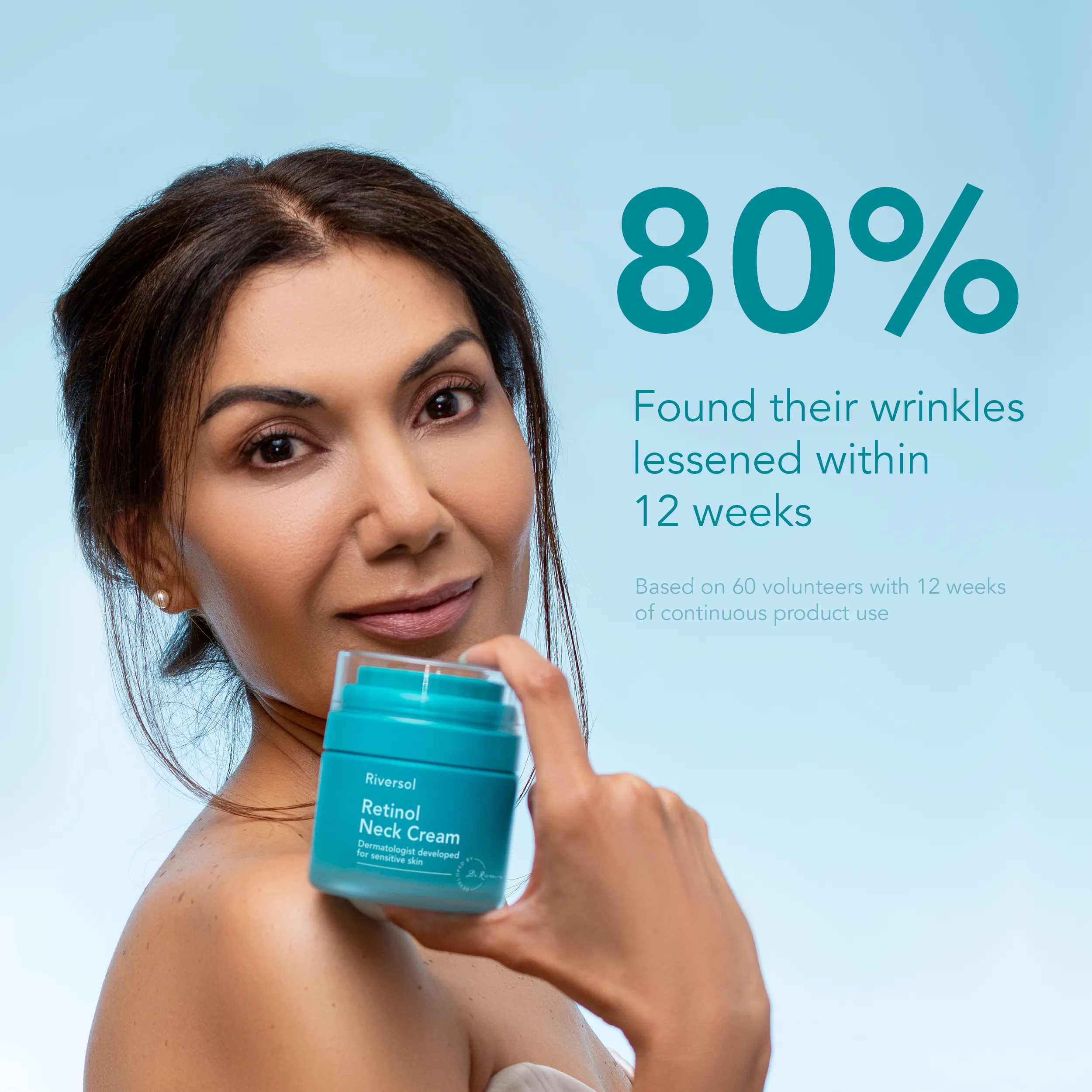 Retinol Neck Cream   Free Moisturizer Gift